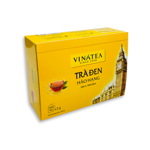 Trà Đen Hảo Hạng Túi Lọc 200g Nhãn Vàng