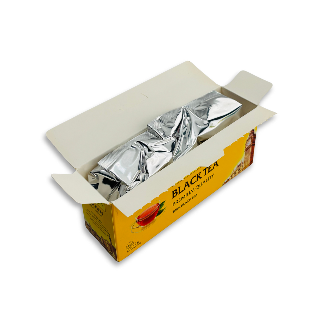 Trà Đen Hảo Hạng Nhãn Vàng 50g Vinatea Túi Lọc