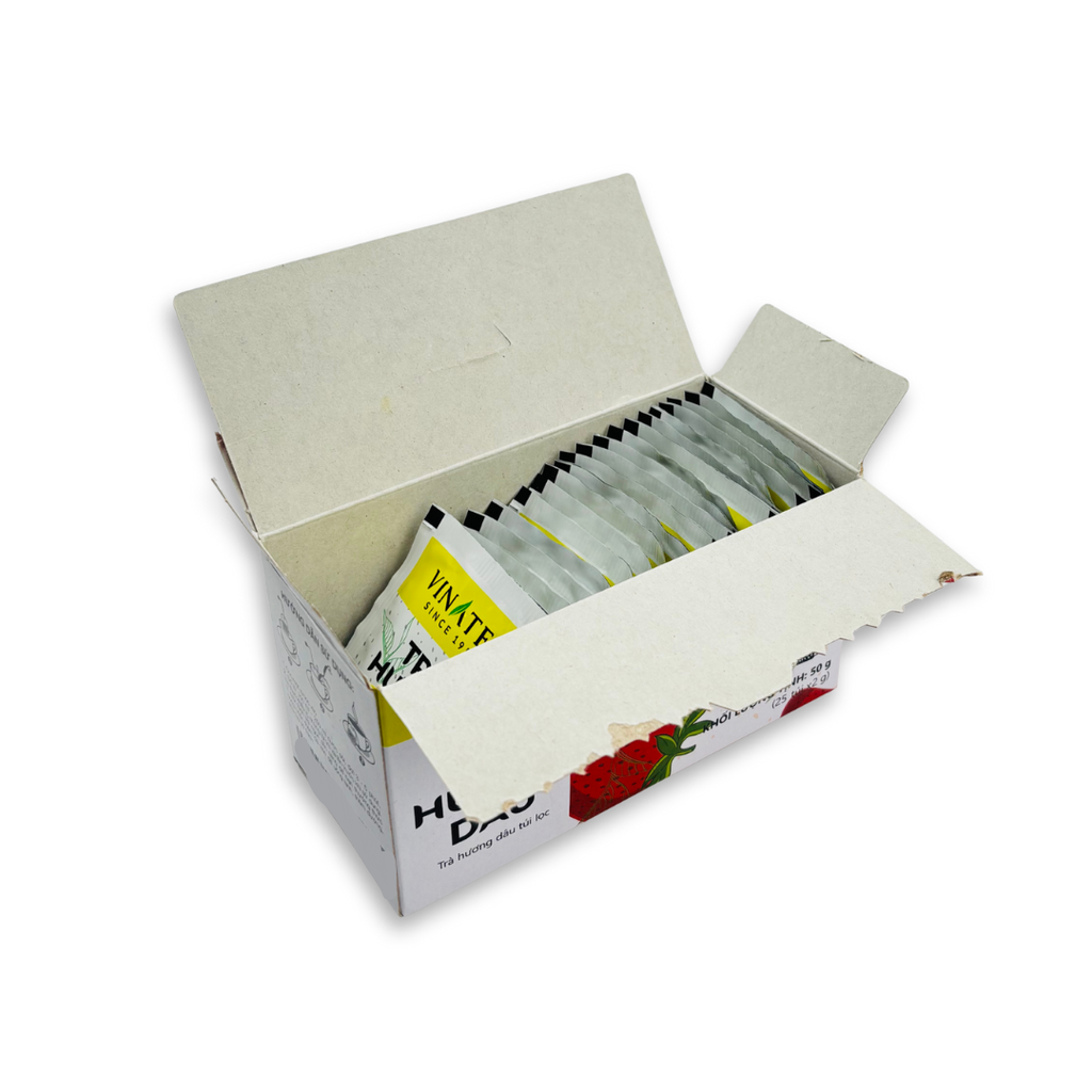 Trà Vinatea Hương Dâu Túi Lọc 50 g