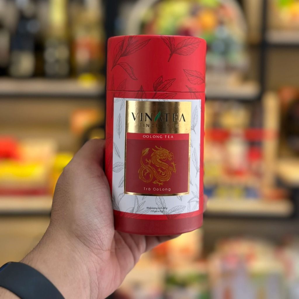 Trà Oolong lon giấy 80g