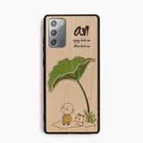 ốp lưng gỗ samsung note 20