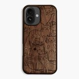 ốp lưng gỗ iphone 16