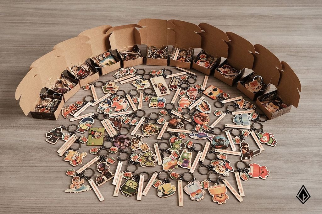 Móc khóa chùm sáng tạo | Thiết kế mix & match theo yêu cầu