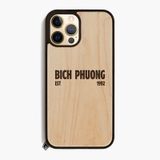 ốp lưng gỗ iphone 12 promax