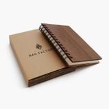 Hộp giấy Sổ gỗ Walnut
