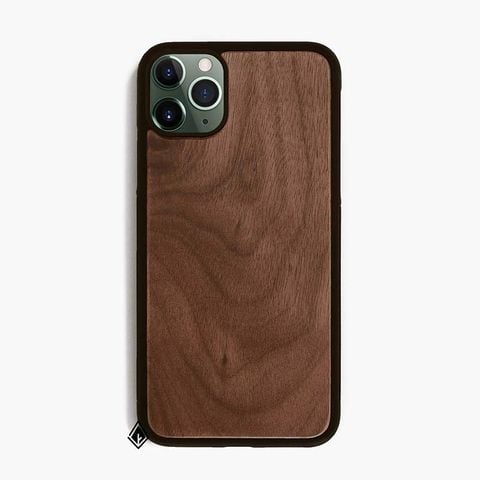 Ốp gỗ Walnut trơn