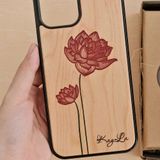 ốp lưng gỗ khắc laser Nau Factory