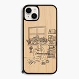 ốp lưng gỗ iphone 14