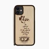 ốp lưng gỗ iphone 11