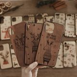 ốp lưng gỗ khắc laser Nau Factory