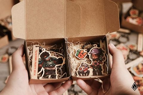 Móc khóa chùm sáng tạo | Thiết kế mix & match theo yêu cầu