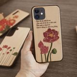 ốp lưng gỗ khắc laser Nau Factory