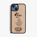 ốp lưng gỗ iphone 13