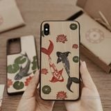 ốp lưng gỗ khắc laser Nau Factory