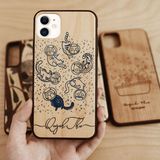 ốp lưng gỗ khắc laser Nau Factory