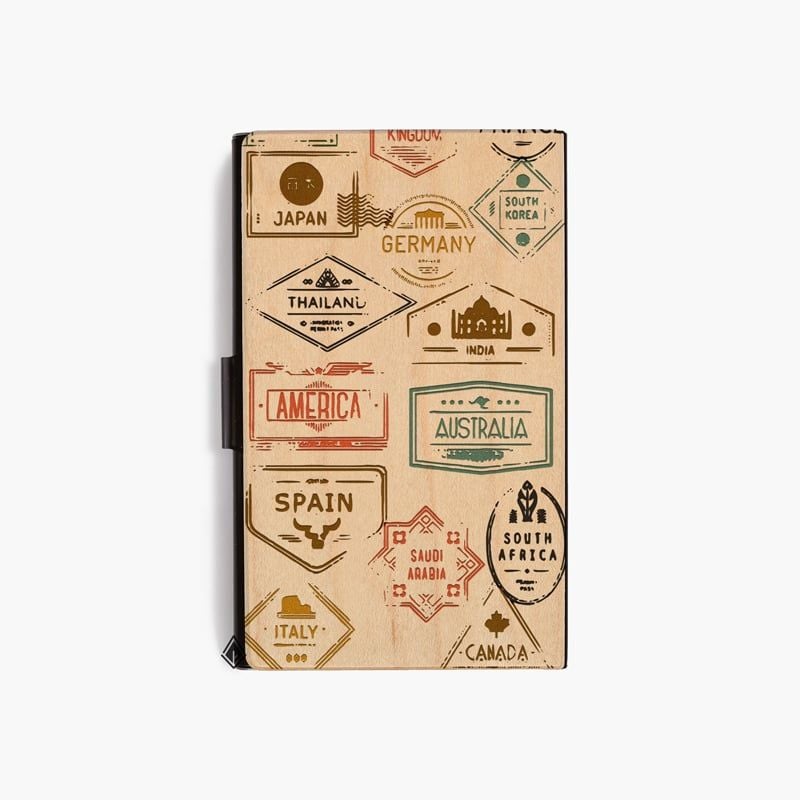 Hộp namecard | Passport stamps