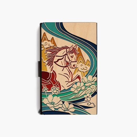 Hộp namecard | Ngựa đạp mây
