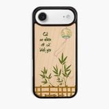 ốp lưng gỗ iphone 17 air
