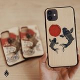 ốp lưng gỗ khắc laser Nau Factory