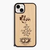 ốp lưng gỗ iphone 15