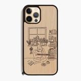 ốp lưng gỗ iphone 12 promax