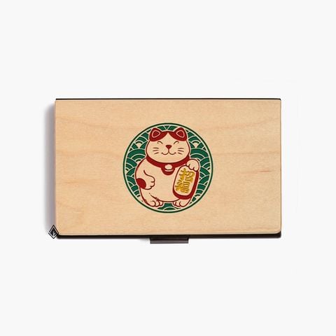 Hộp namecard | Mèo thần tài