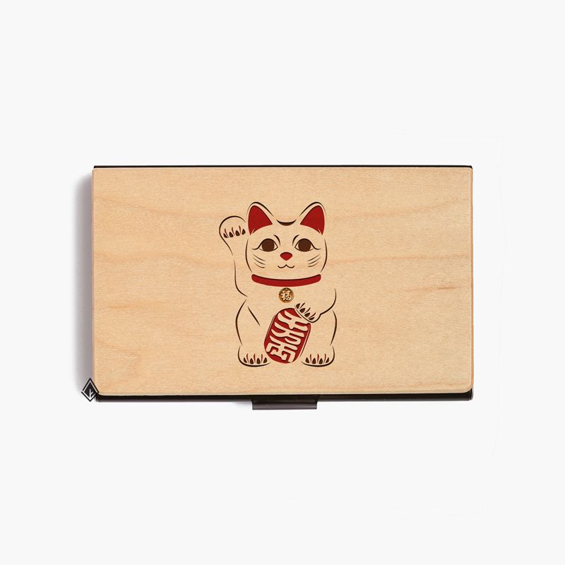 Hộp namecard | Mèo thần tài
