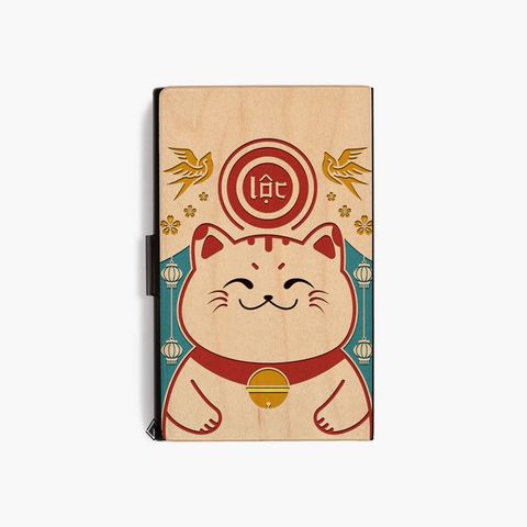 Hộp namecard | Mèo tài lộc