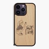 ốp lưng gỗ iphone 16 promax