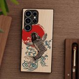 ốp lưng gỗ khắc laser Nau Factory