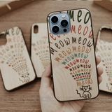 ốp lưng gỗ khắc laser Nau Factory