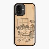 ốp lưng gỗ iphone 16