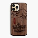 ốp lưng gỗ iphone 12 promax