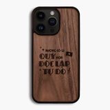 ốp lưng gỗ iphone 14 promax