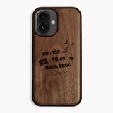 ốp lưng gỗ iphone 16