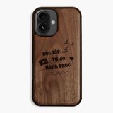 ốp lưng gỗ iphone 16