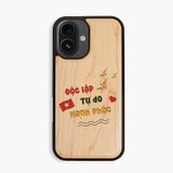 ốp lưng gỗ iphone 16