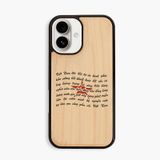 ốp lưng gỗ iphone 16