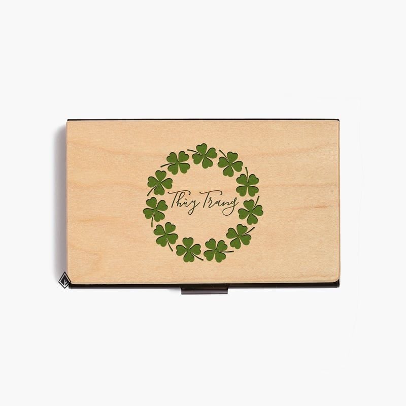 Hộp namecard | Vòng cỏ 4 lá