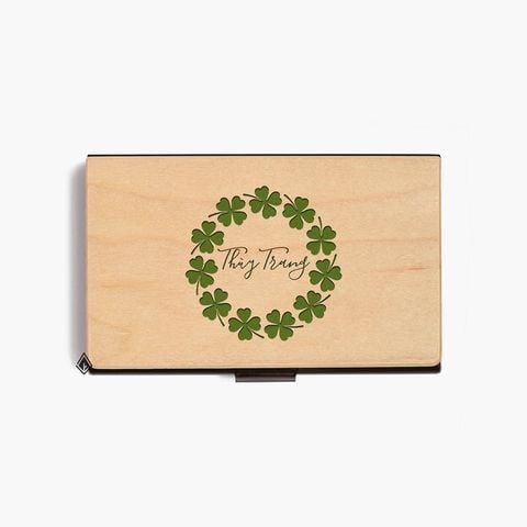 Hộp namecard | Vòng cỏ 4 lá