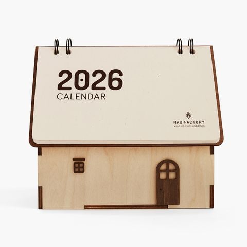 Lịch gỗ ngôi nhà 2026 | Beech