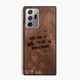 ốp lưng gỗ samsung note 20 ultra