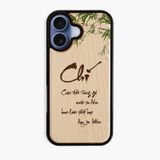 ốp lưng gỗ iphone 17