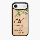 ốp lưng gỗ iphone 17 air