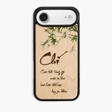 ốp lưng gỗ iphone 17 air