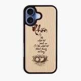 ốp lưng gỗ iphone 17