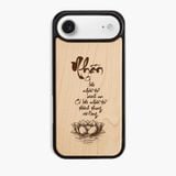 ốp lưng gỗ iphone 17 air