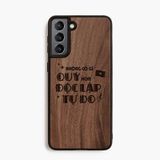 ốp lưng gỗ samsung s21