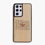 ốp lưng gỗ samsung s21 ultra