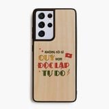 ốp lưng gỗ samsung s21 ultra
